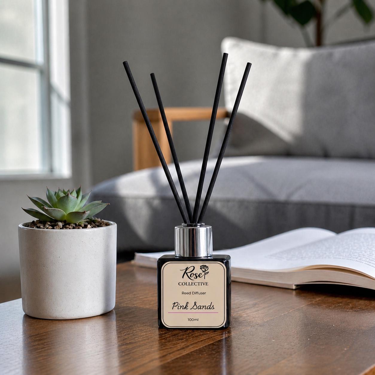 Luxury Reed Diffuser 100ml, Handmade UK, Long Lasting Home Fragrance - Image 4