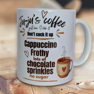 Personalised Coffee Mug – Your Drink, Your Way – Funny Custom Gift